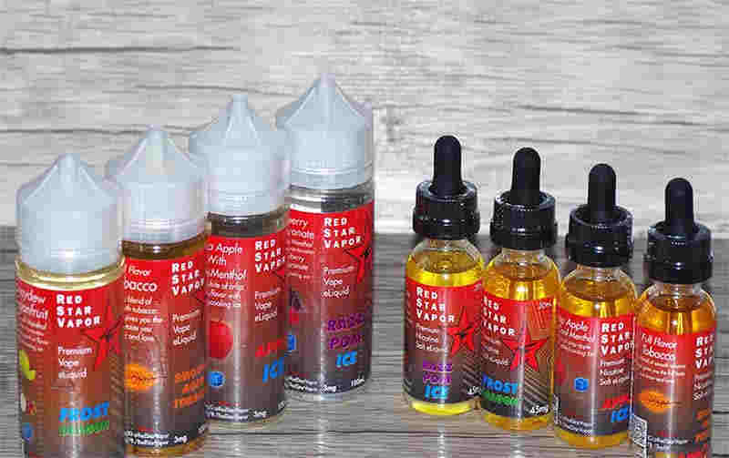 紅星蒸汽系列煙油評測