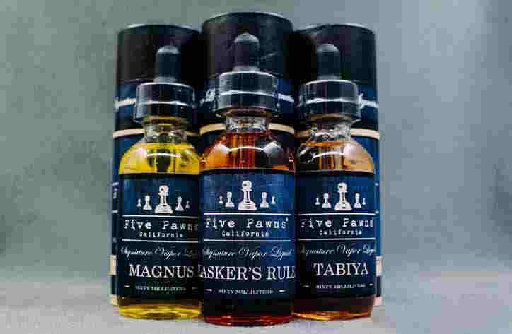 Five Pawns五子棋煙油新品藍標海鹽評測