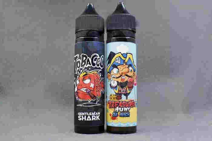 紳士鯊魚尼古丁鹽大煙霧煙油評測