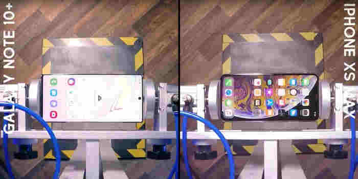 三星Galaxy Note 10+跌落測試 比iPhone XS抗摔