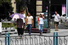 樂山城區地表溫度高達52.8℃ 雨已在路上