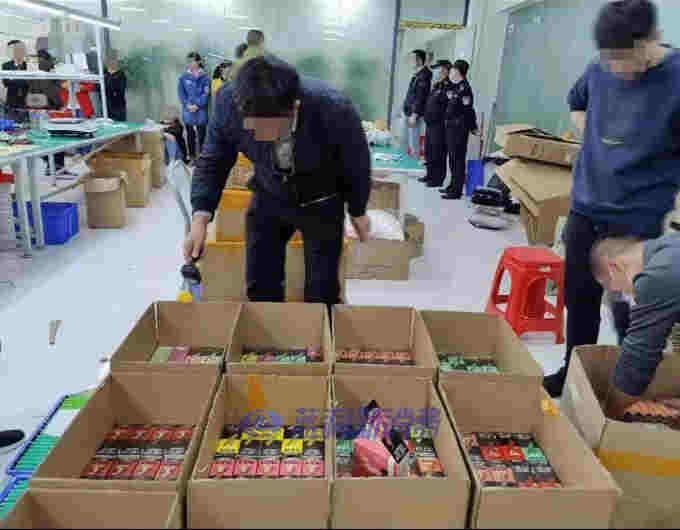 hyppe電子煙聯合公安機關破獲一起特大制假案  涉案價值近200萬元 