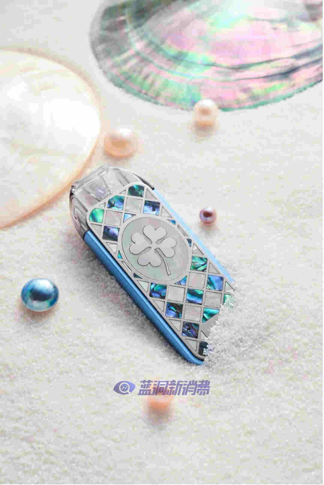 VAZO再出3000元氪金神器：星月葉套裝限量首發，96塊貝母手工鑲嵌 