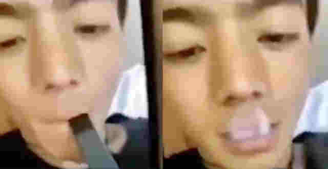 丁真抽電子煙視頻疑曝光，口吐白煙一臉享受，公司回應顯傲慢 