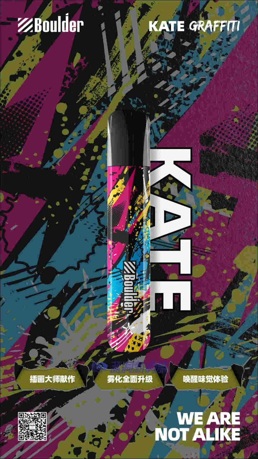鉑德新品首發：插畫印象版KATE Graffiti，潮流視覺，全新升級 