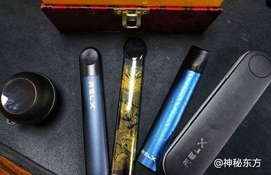 抽relx悅刻一年多的生活，積攢了好幾根煙桿