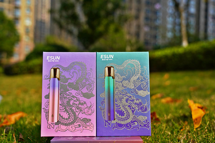 益爽ESUN MATE電子煙評測：龍騰鳳鳴，相得益彰