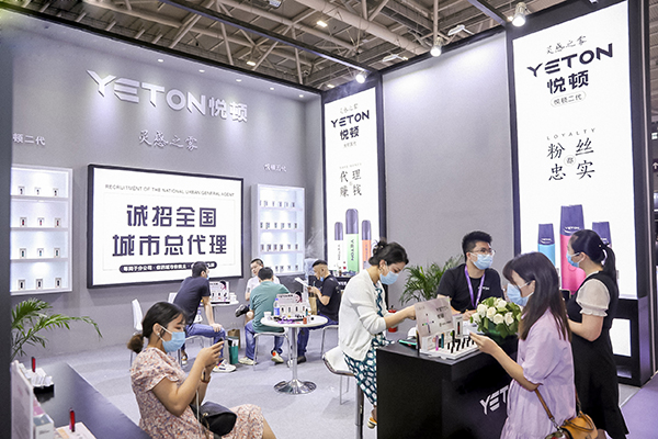 YETON悅頓電子煙首次亮相電子煙展，好評如潮